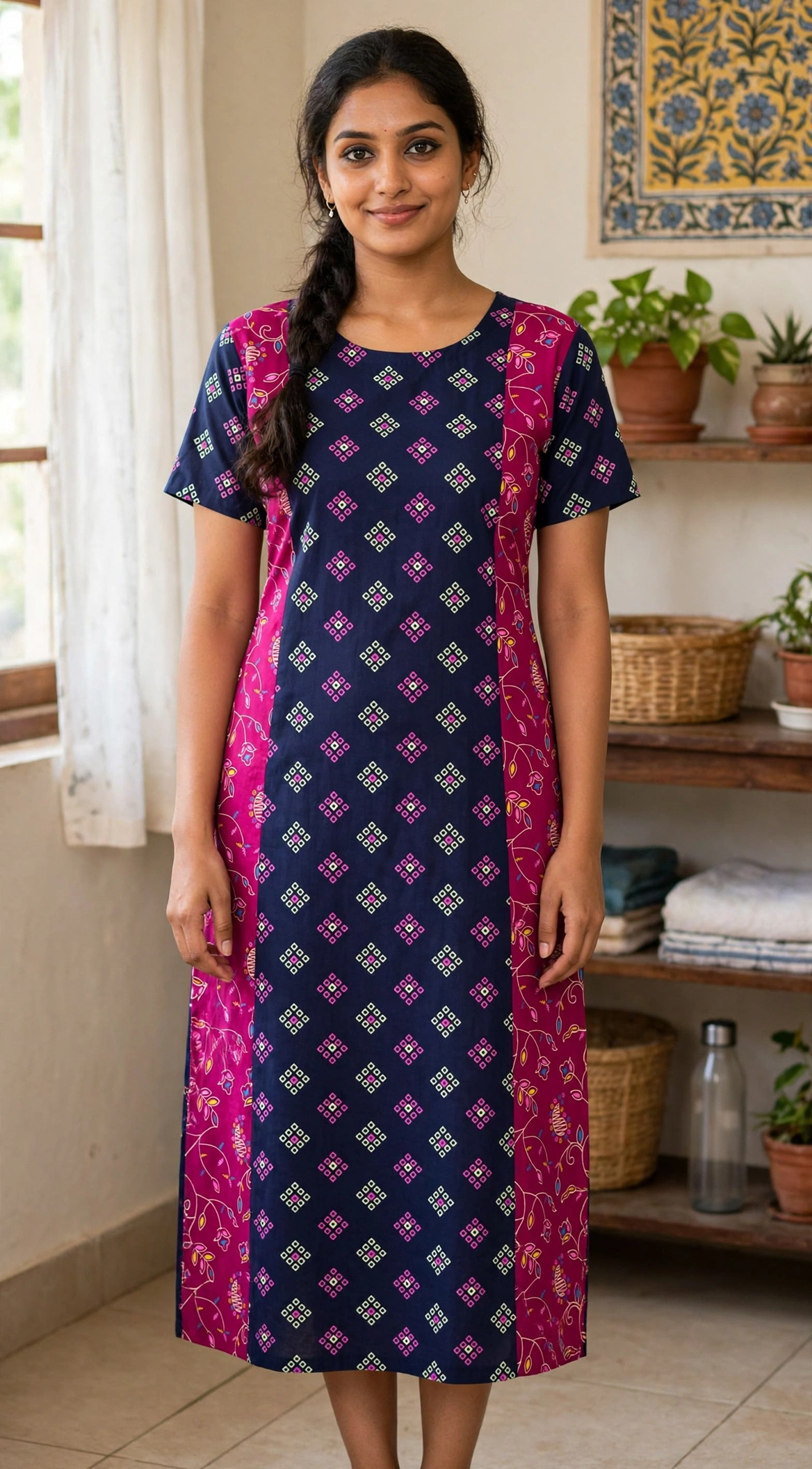 Women's Premium - Frock Nighty( Double - Style 4