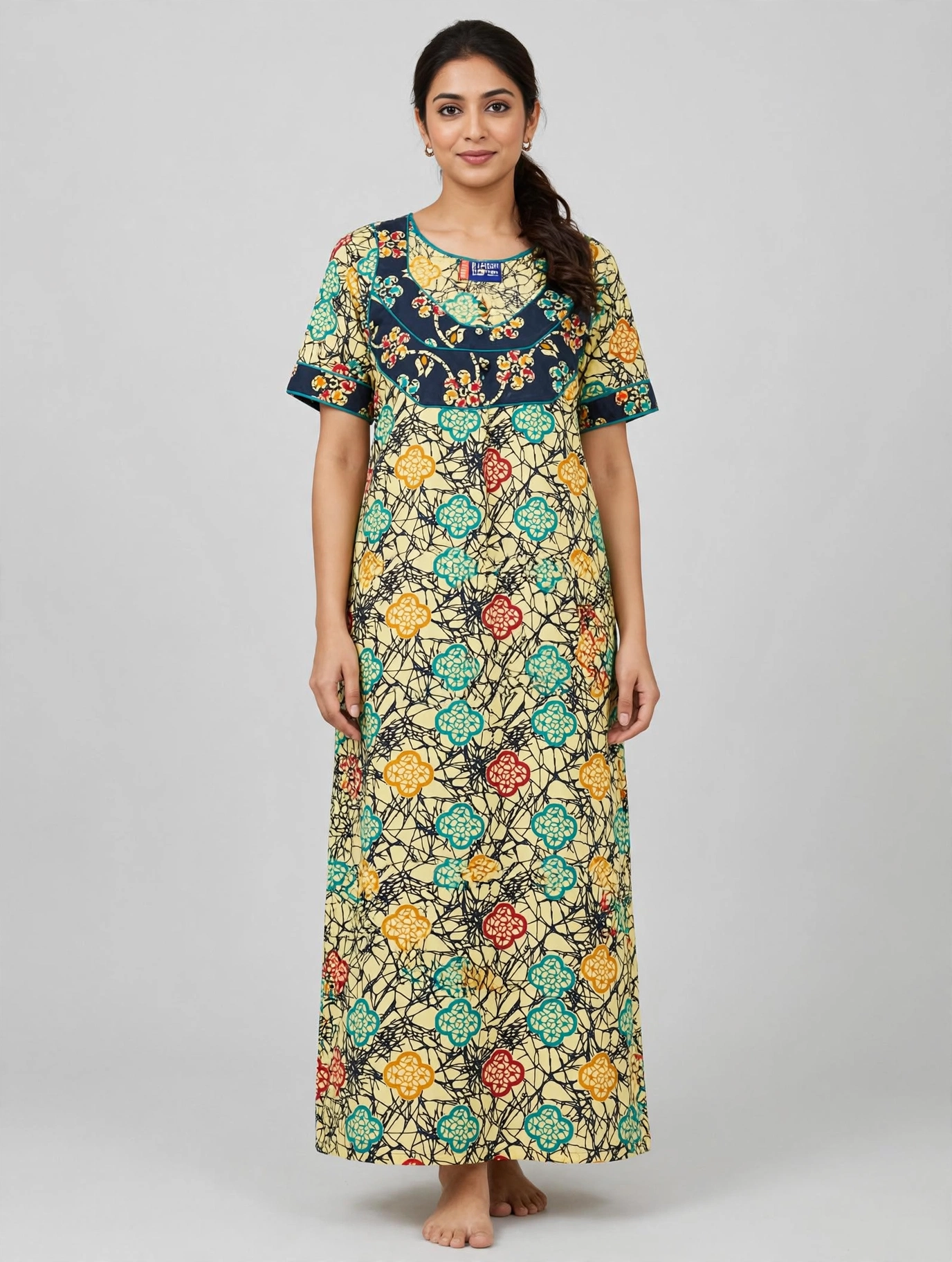 Women's Premium - Nighty with zip - Style 5