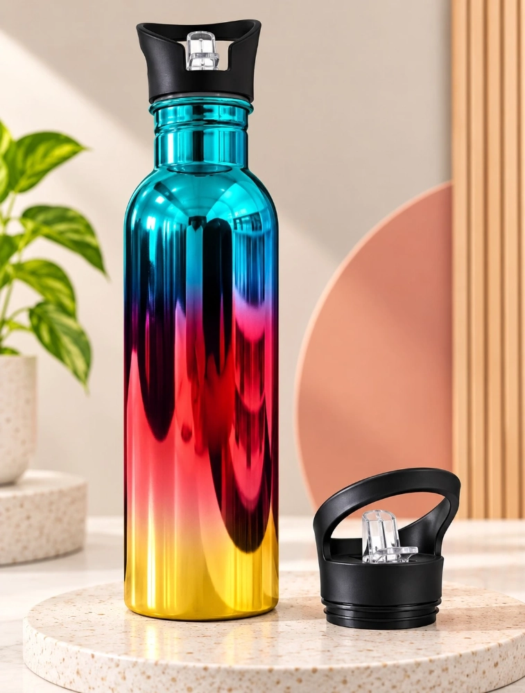 Teal Green Premium Gradient Sports Water Bottle