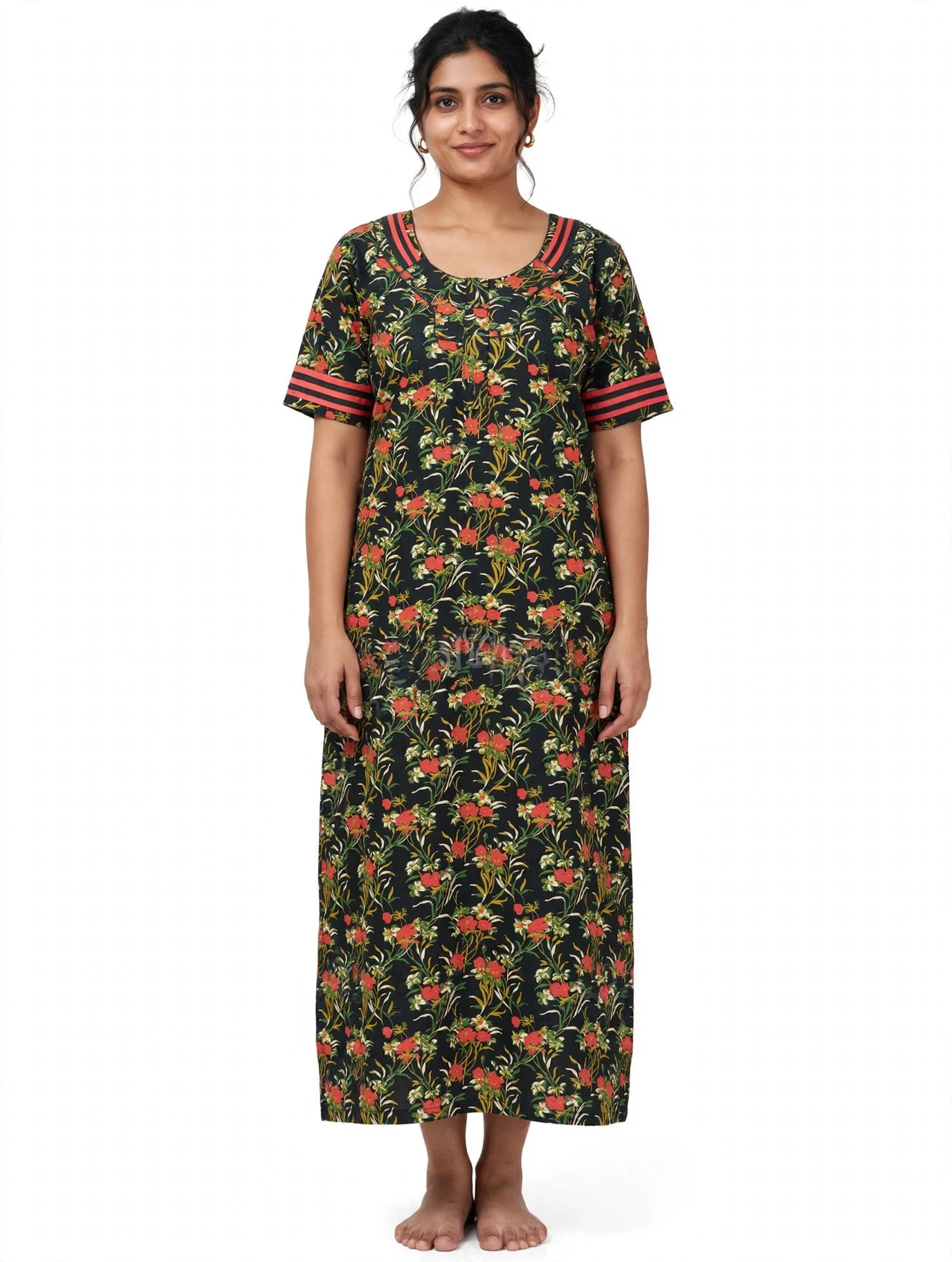 Women's Premium - Nighty with zip - Style 7