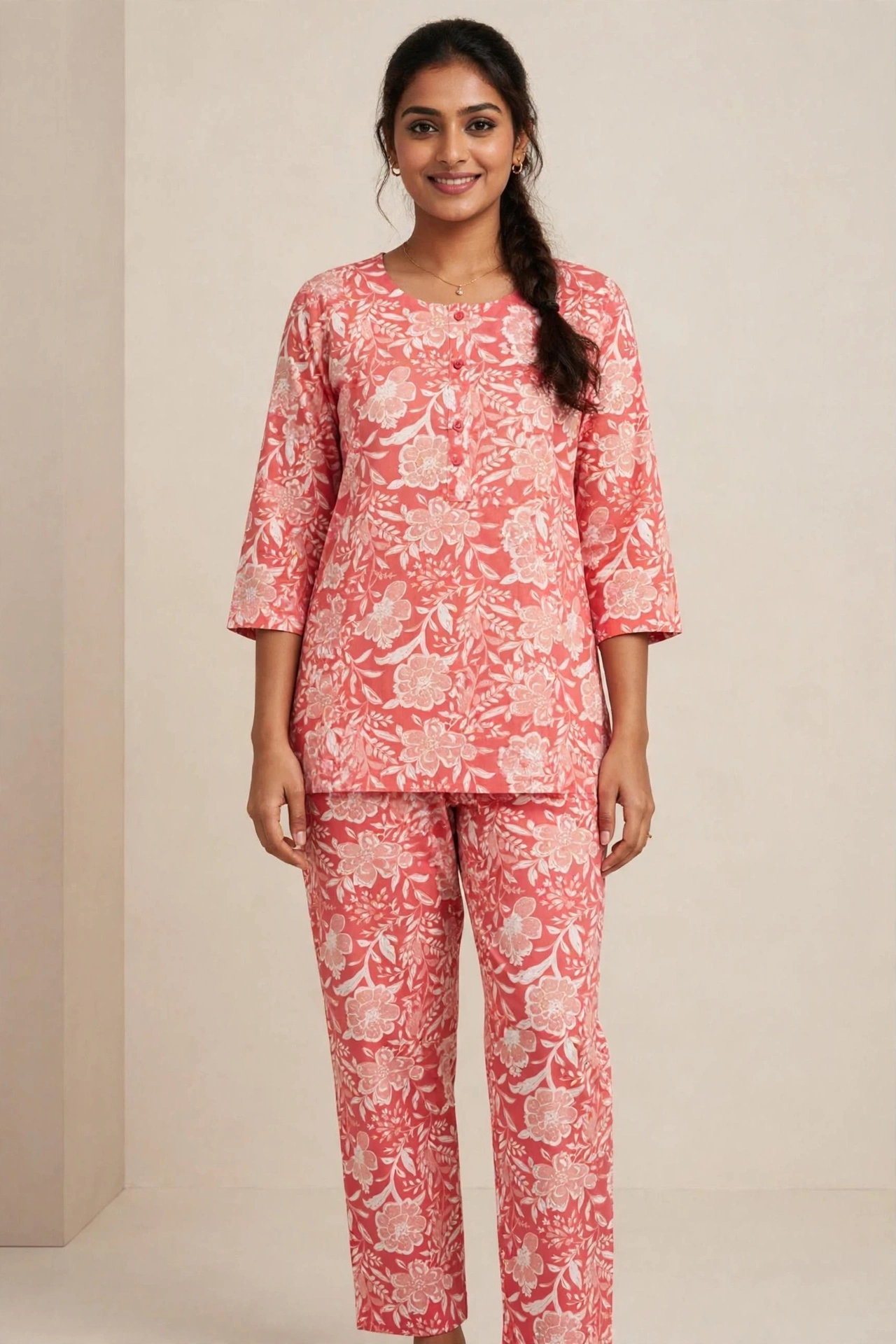 Women's Premium - pyjama suits without zip - Style 9