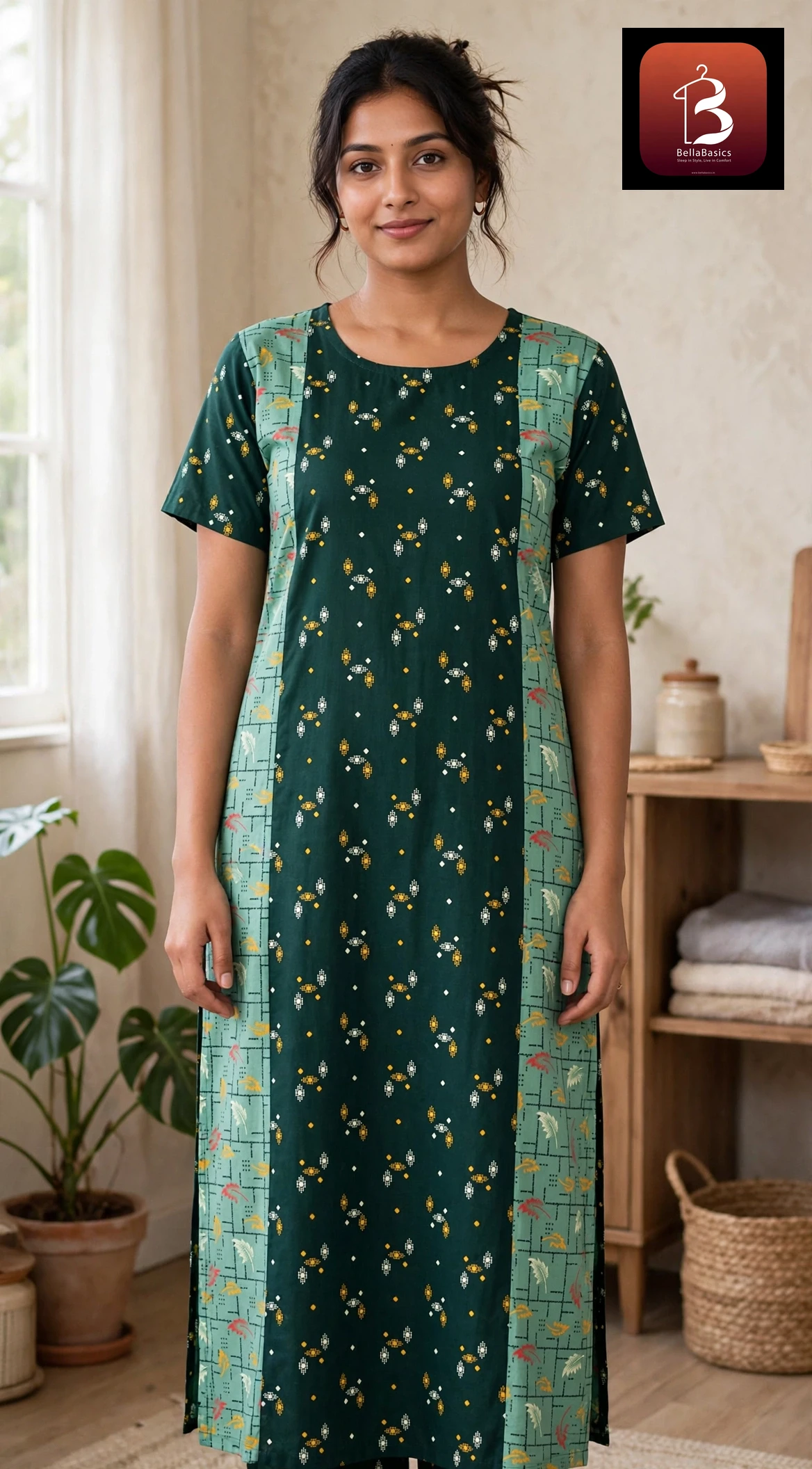 Women's Premium - Frock Nighty( Double - Style 2