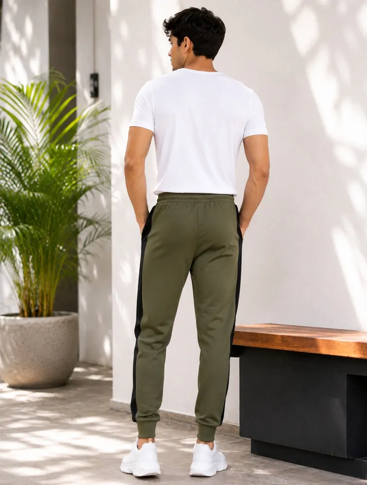Olive Green Mens Crux Comfort Full Pant