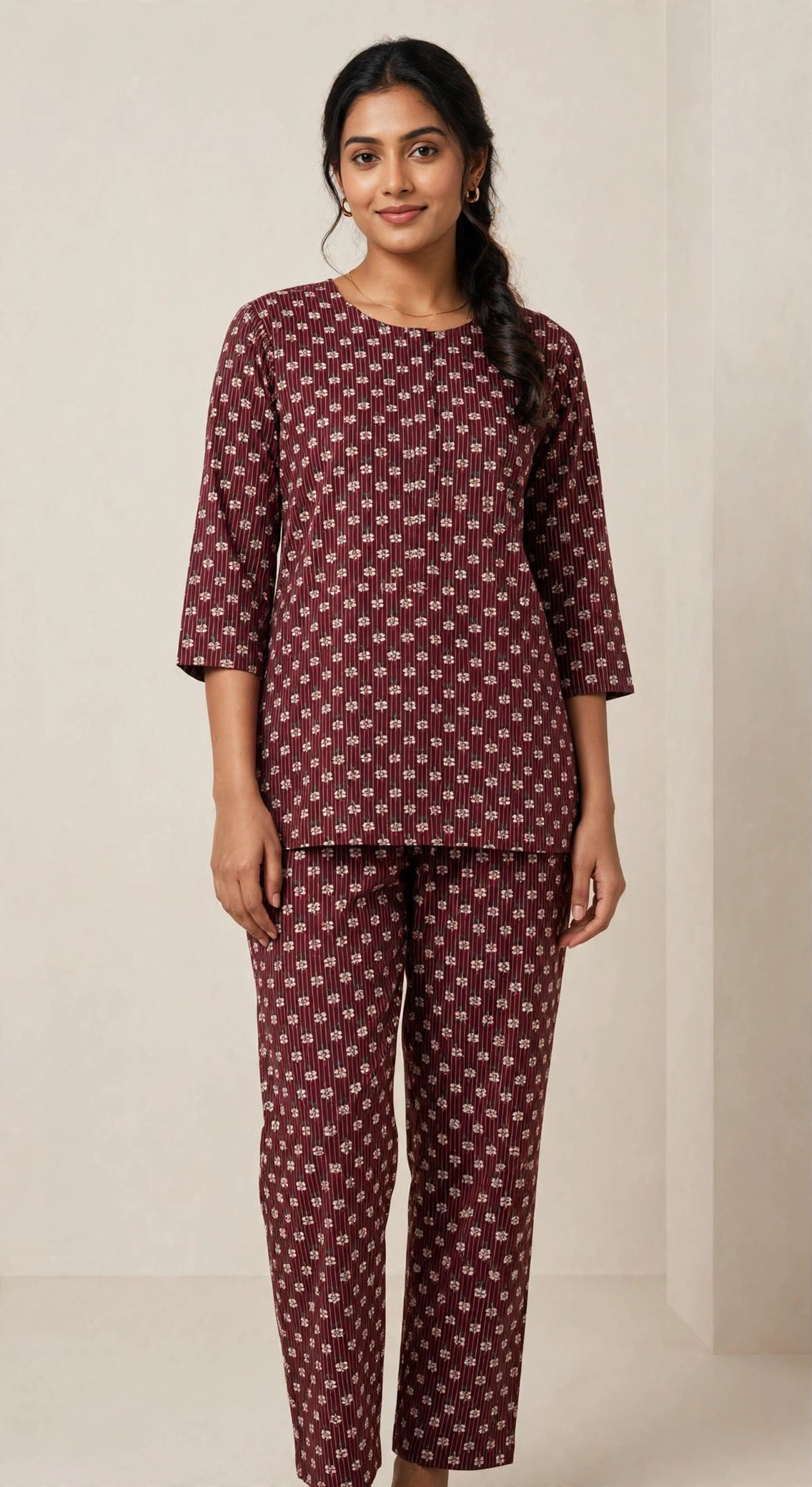Women's Premium - pyjama suits without zip - Style 5