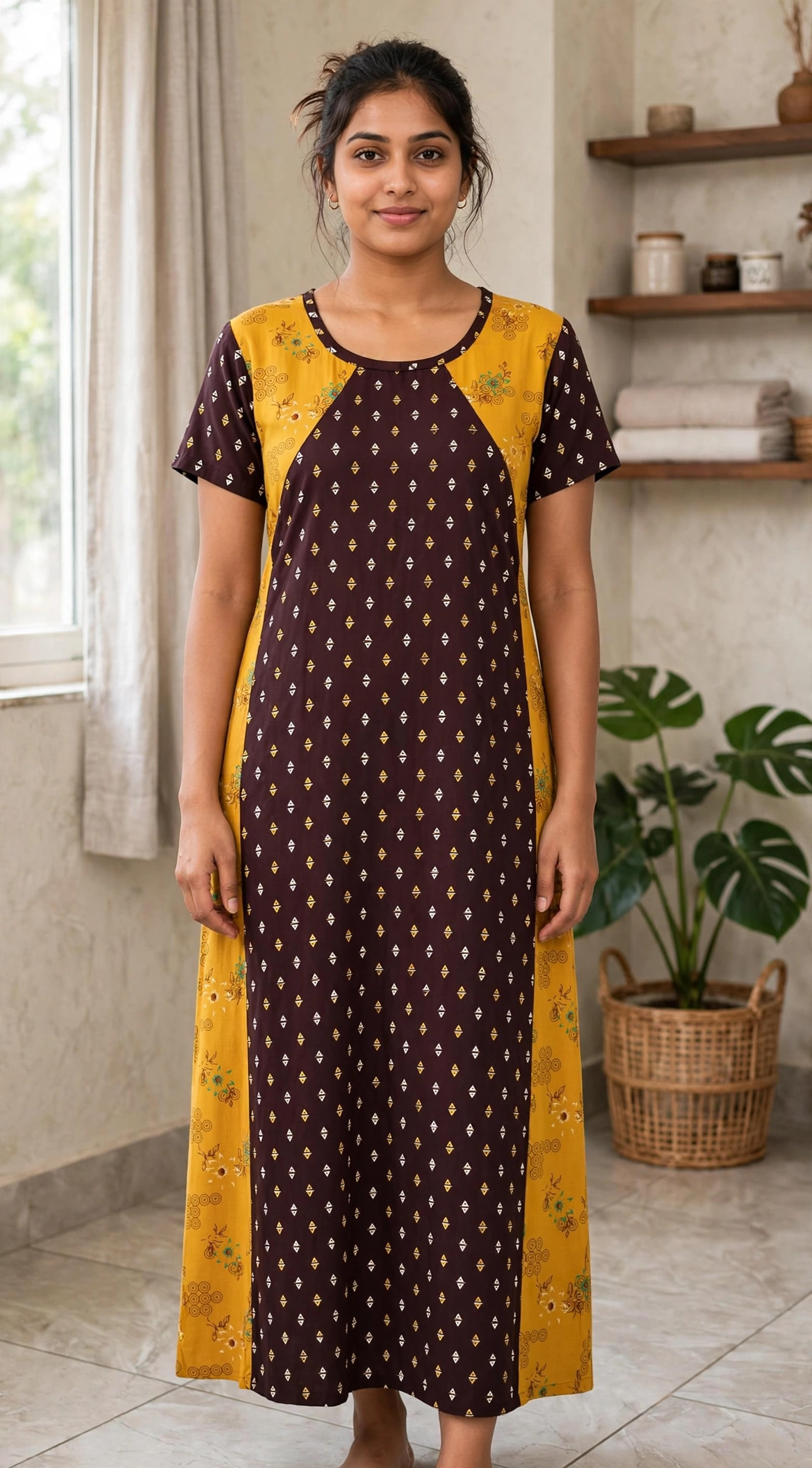 Women's Premium - Frock Nighty( Double - Style 1