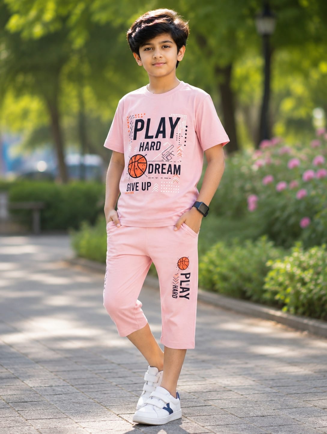 Boys Cotton 3/4 Set (Bio Wash )  - f33ab36b 9ecd 4482 b5a5 43da8fc3b9ae