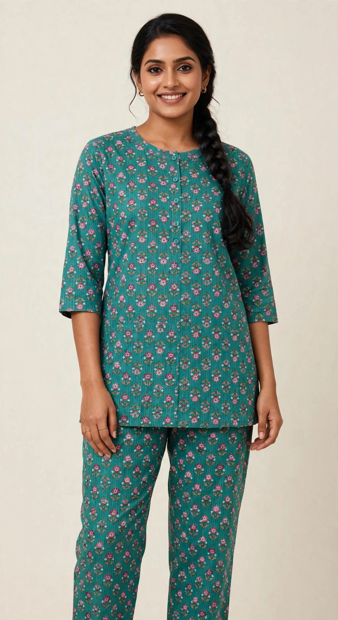 Women's Premium - pyjama suits without zip - Style 6