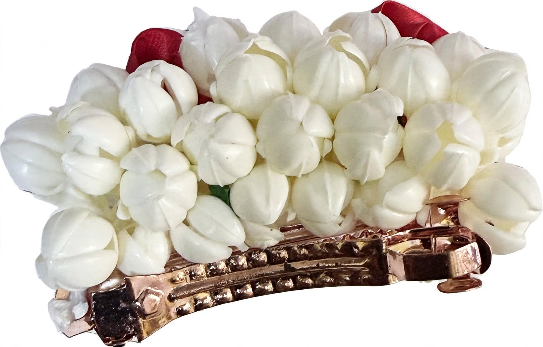 Artificial Malli Poo  Hair Clip 