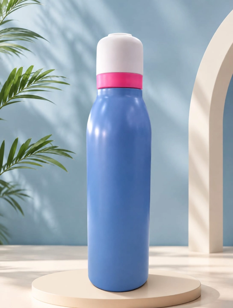 Matte Sky Blue Premium Double Walled Vacuum Insulated Water Bottle