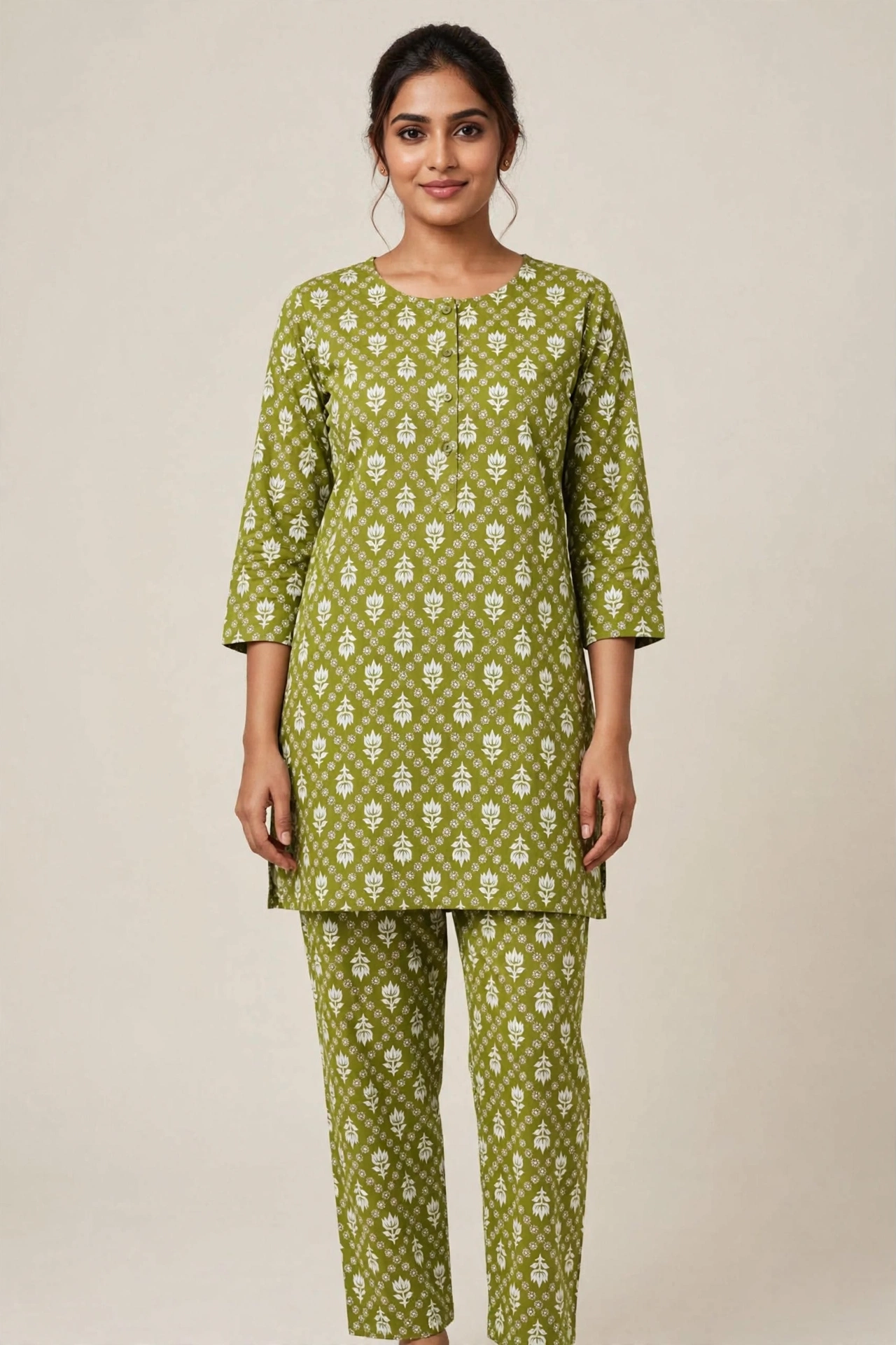 Women's Premium - pyjama suits without zip - Style 7