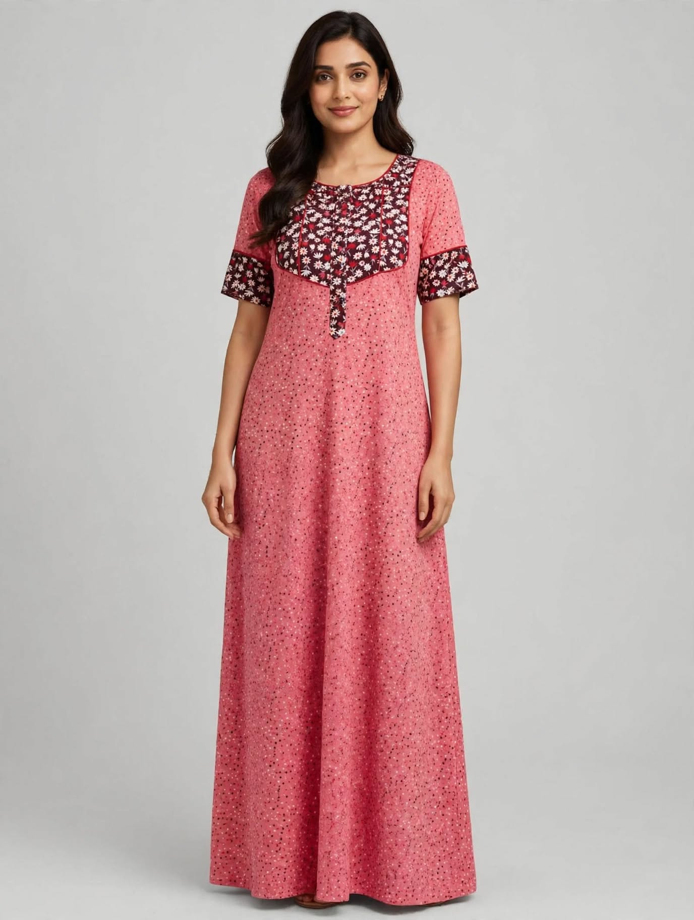 Women's Premium - Nighty with zip - Style 4