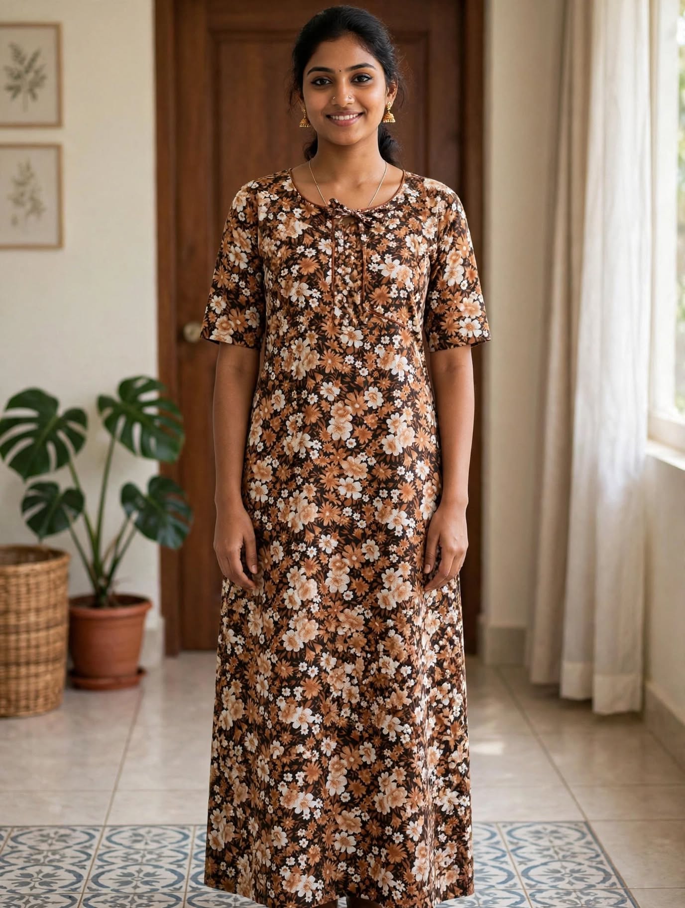 Women's Premium - Nighty without zip - Style 2