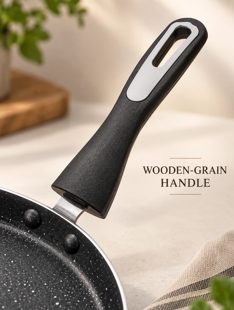 Pantium Gold 6mm Thickness And 3 Layer Coating Non Stick Tawa