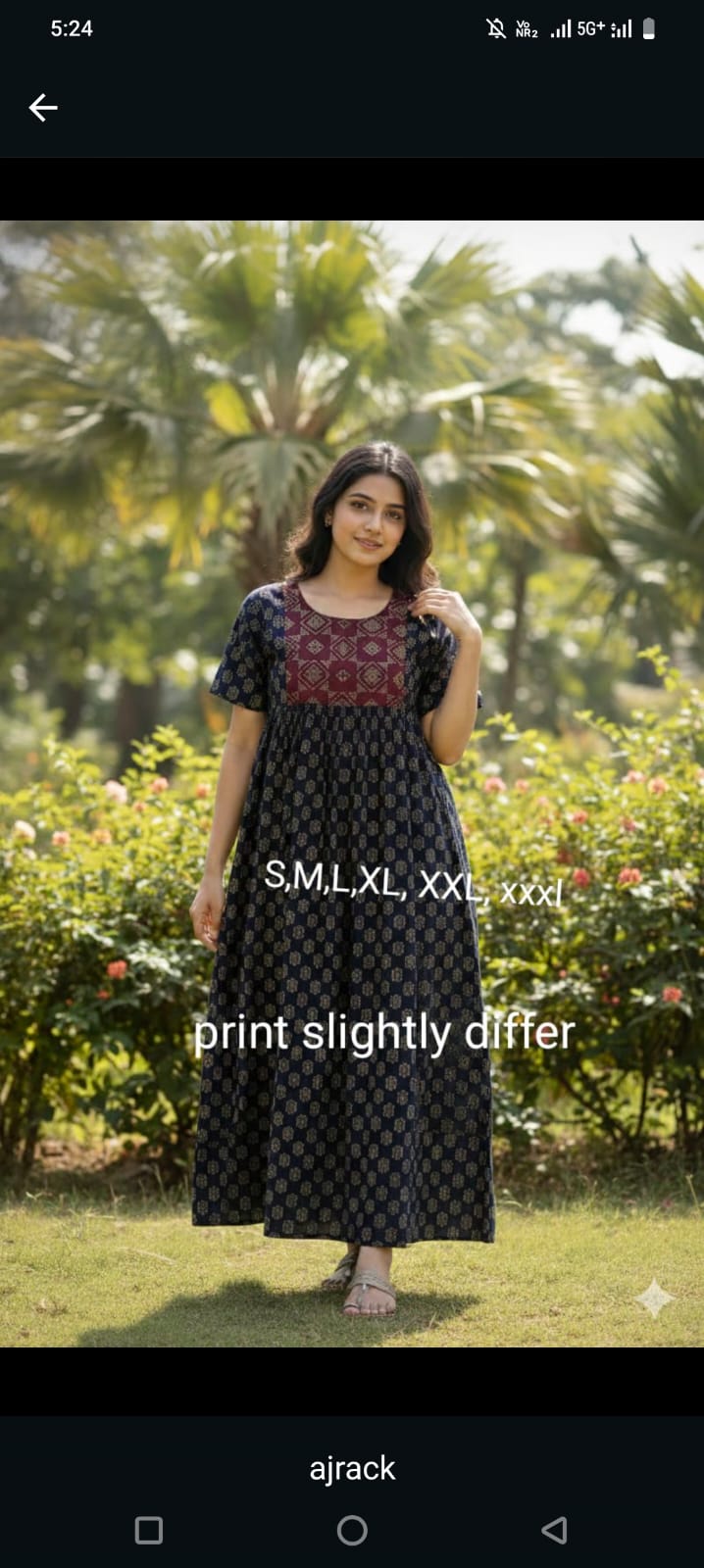 Women's Premium - Frock Nighty - Style 19